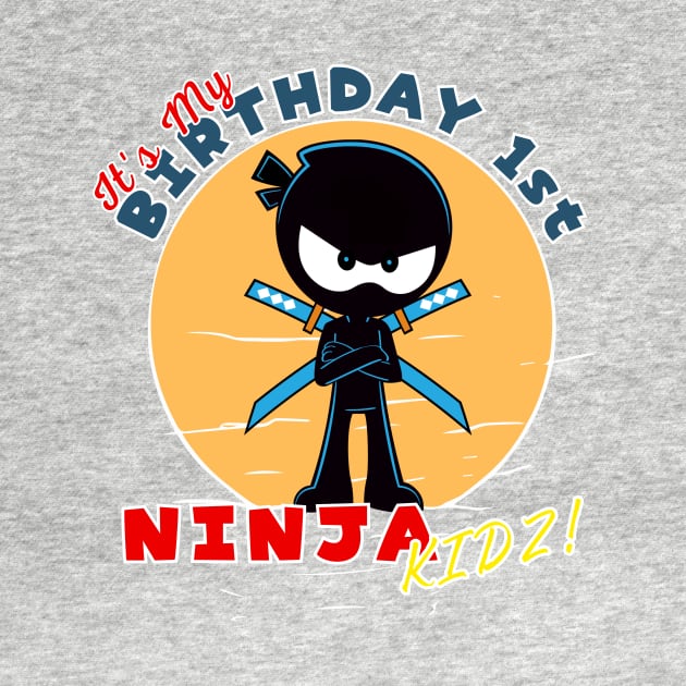 ninja birthday 1st by menarikjanda
